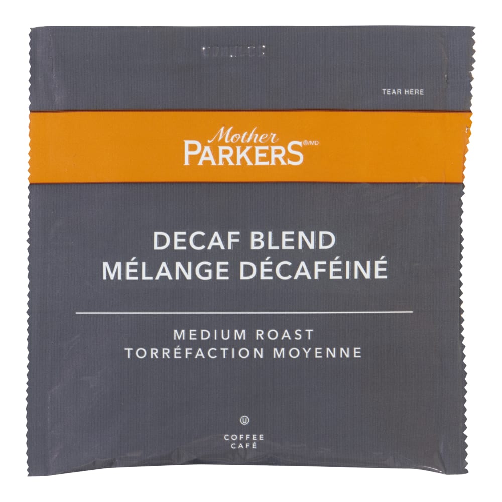 Mother Parkers 1-Cup Soft Pod Coffee, Decaf